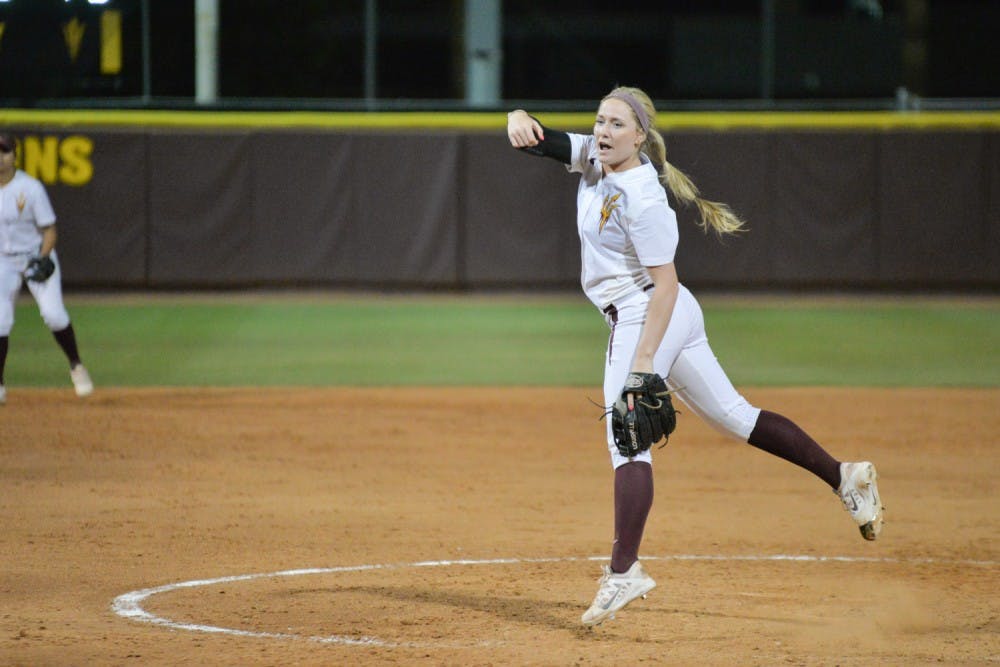 ASU Softball 04-17-2015