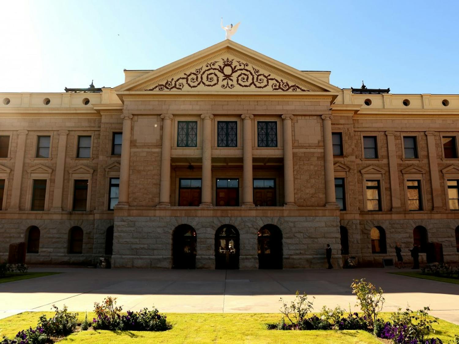The Arizona State Capitol building in Phoenix pictured on Thursday, Feb. 11, 2016. 