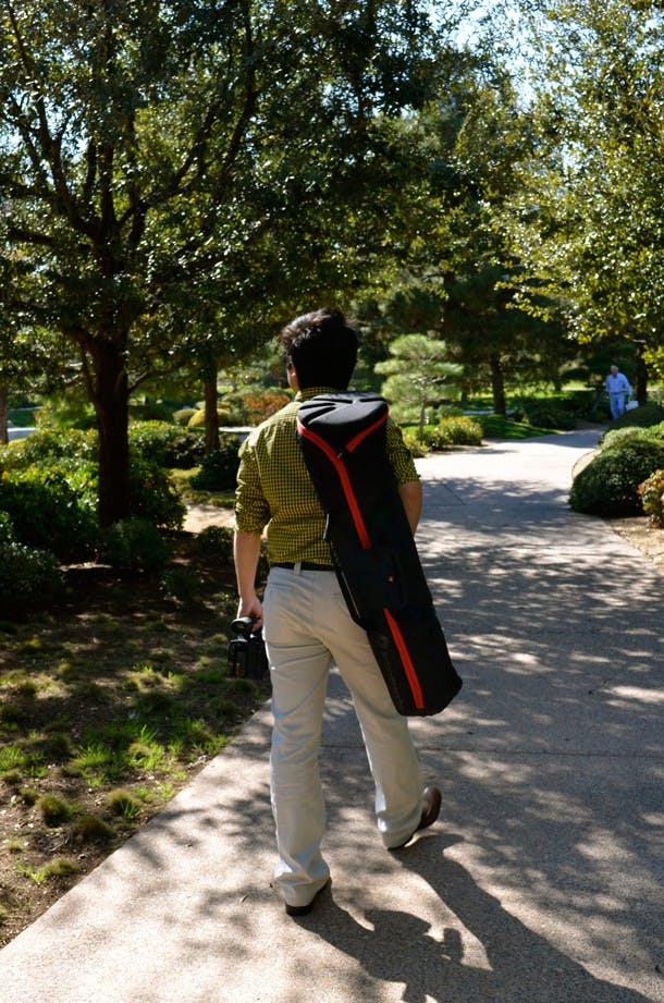With another day complete, Pei Li looks towards the future.
Photo by Luu Nguyen