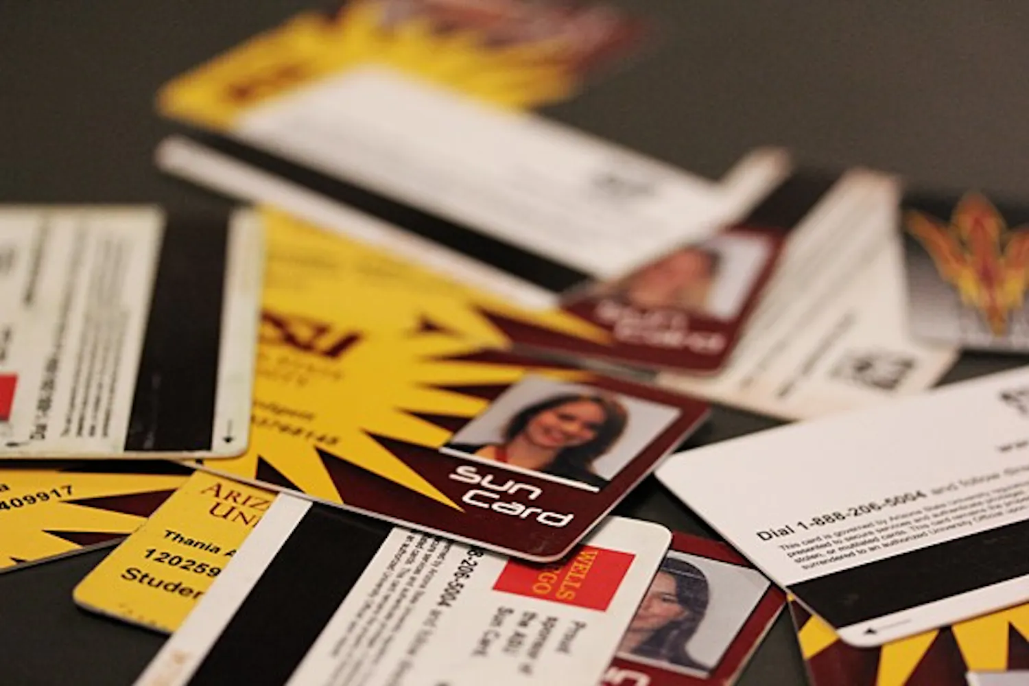 Blackboard Inc. is able to track various student data, from the number of clicks on an online course to when and where student identification cards are swiped. ASU uses this information to monitor online course and determine things such as how much food needs to be purchased for dining halls. (Photo illustration by Jenn Allen)