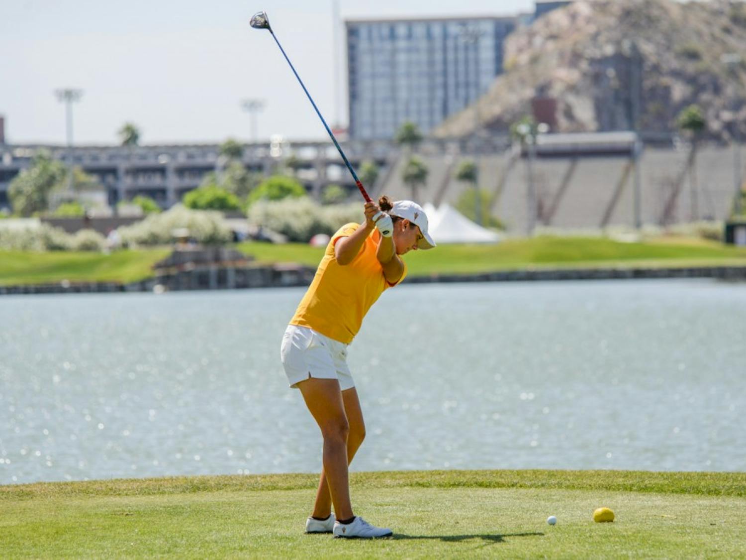 Monica Vaughn, Women's Golf, April 10, 2015