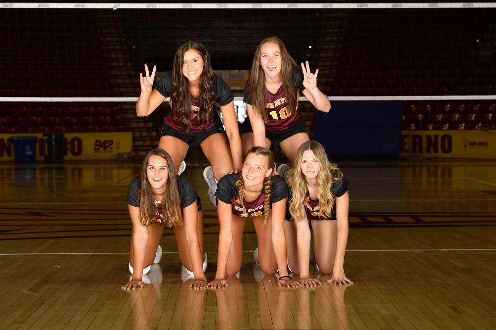 Meet the Devils Q and A with ASU women's volleyball players