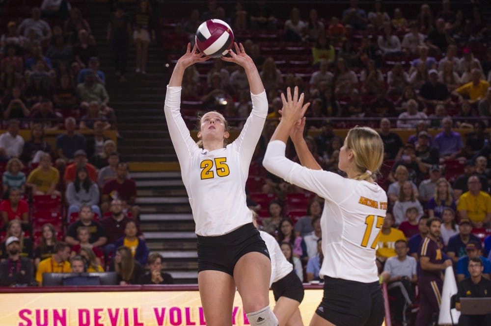 ASU volleyball surrenders second straight sweep in loss to No. 16 Cal