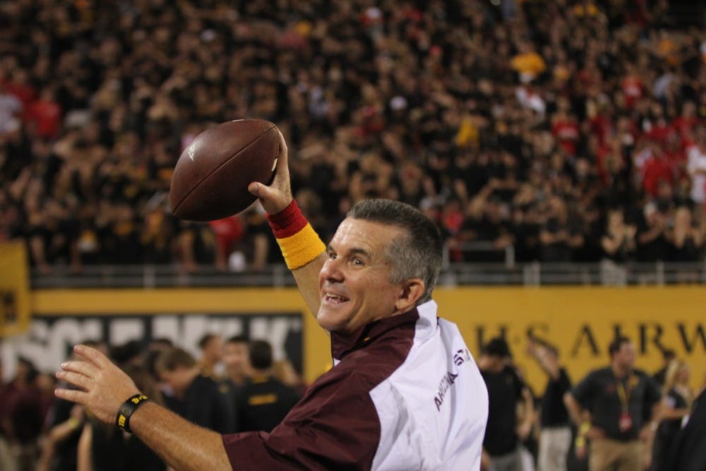 HEALTHY AT LAST: ASU Senior kicker Thomas Weber (28) hopes to return to the 2007 form that won him the Lou Groza Award for college football's top kicker. (Photo by Aaron Lavinsky)
