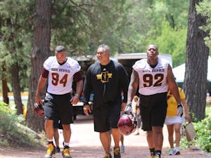 Christian Hill, Coach Seumalo and Tramel Topps