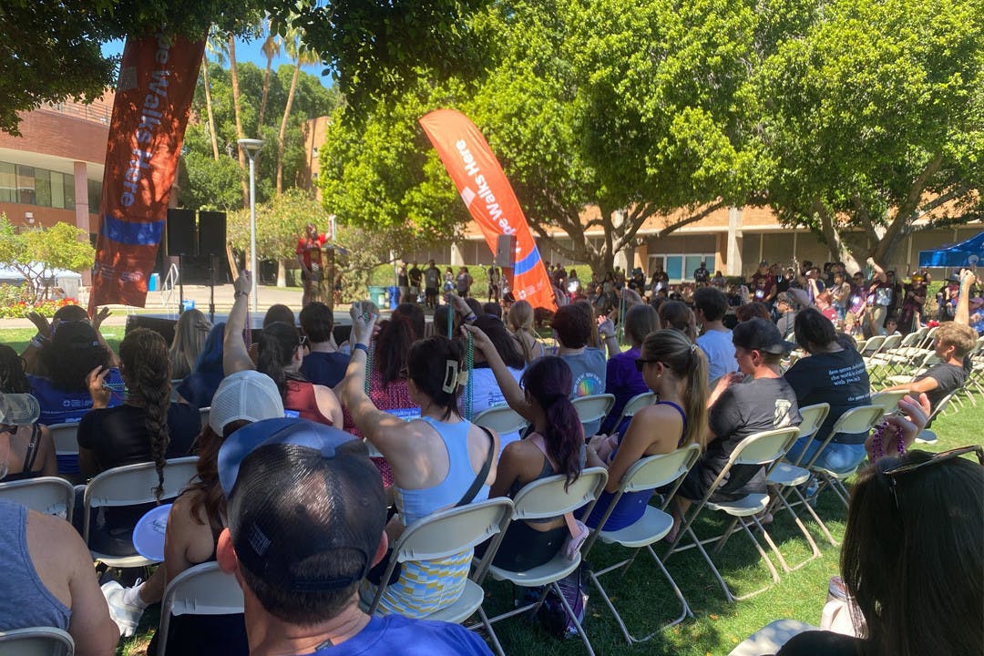 ASU community participates in Out of Darkness Walk to break suicide, mental health stigma