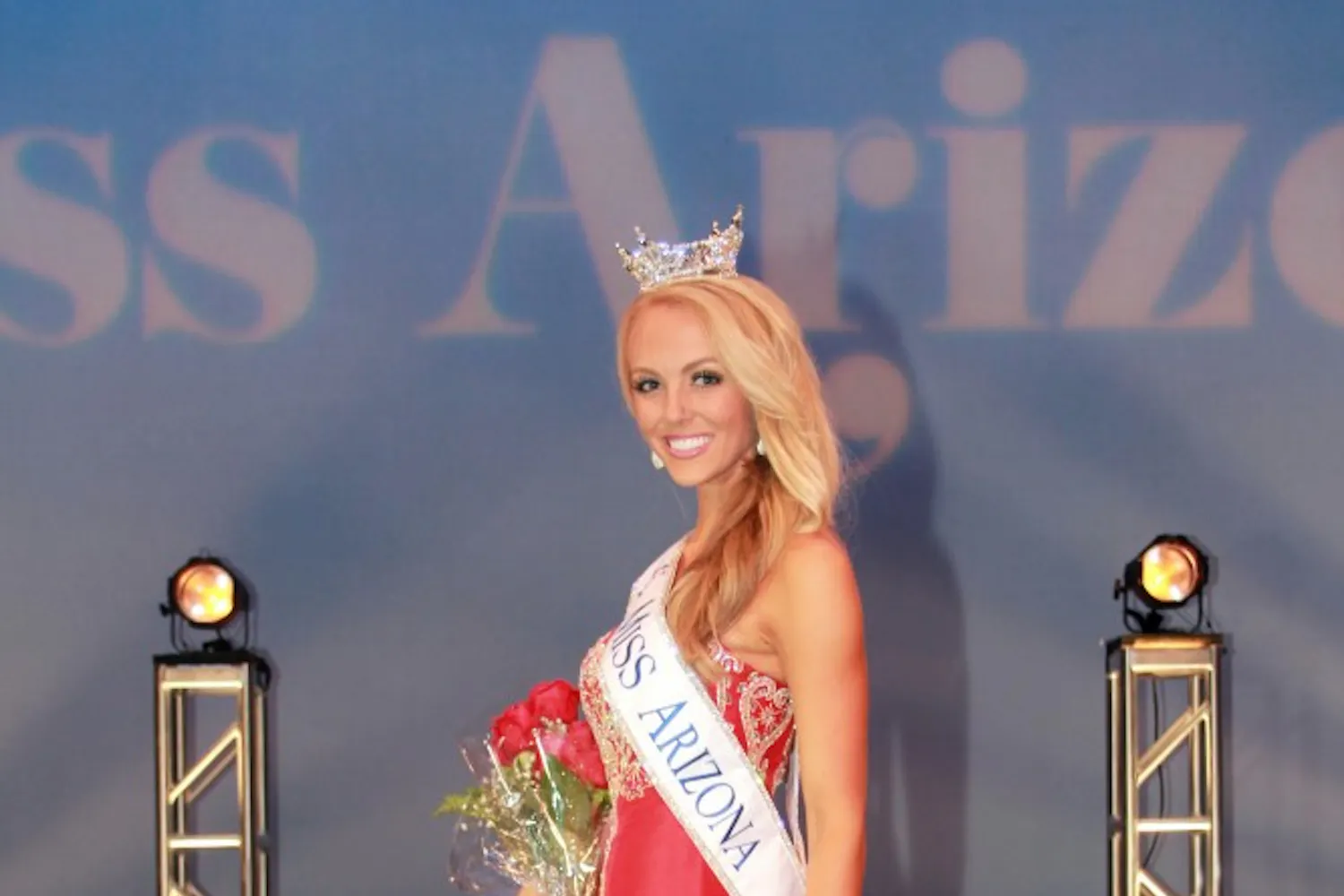 ASU alumna Alexa Rogers was crowned Miss Arizona 2014 and is now eligible to compete in the Miss America pageant. (Photo courtesy of Wayne Lundeberg)