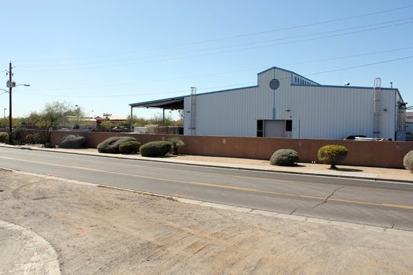 On the corner of Chicago Street and Delaware Street in Chandler is the location of the future ASU Chandler campus, which was approved for a 50-year lease and will host teaching and research programs from the College of Technology and Innovation. (Photo by Adrian Juarez)