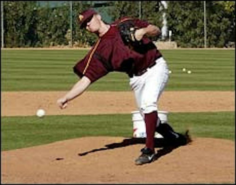 Baseball: New look in bullpen leads Devils - The Arizona State Press