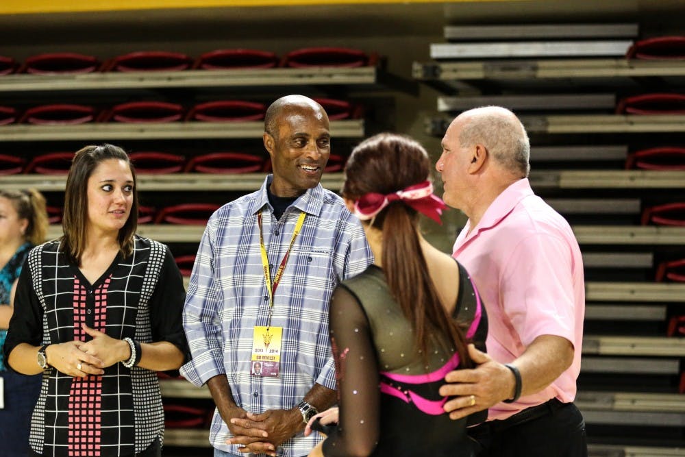 ASU Vice President of Athletics Ray Anderson has hired David Cohen, Scottie Graham and Greg McElroy to be his three new senior associate athletic directors, an investment that could potentially bring in a lot of revenue for ASU. (Photo by Arianna Grainey)
