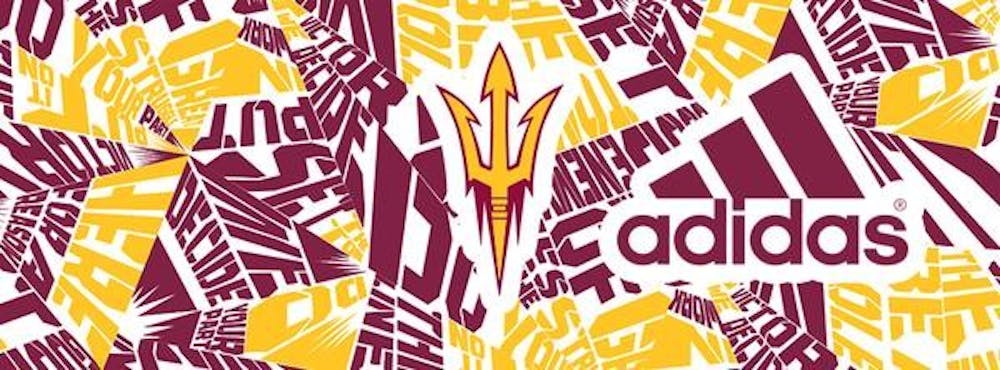 ASU announced a move from Nike to Adidas Tuesday on Twitter. The move is expected to be made official, with Adidas signing an 8-year deal that goes into effect in July 2015. (Photo courtesy of ASU Athletics).