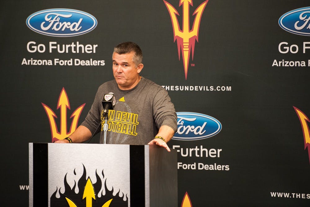 Football media day 005 Todd Graham