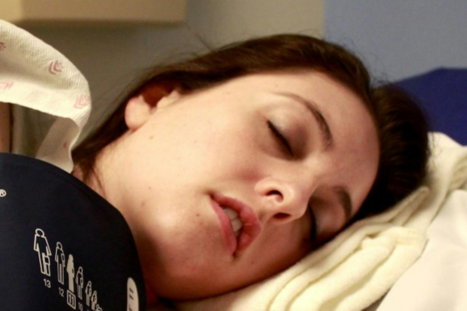 Procopio visits the Banner Desert Medical Center emergency room April 21 for an emergency saline infusion during a POTS episode. She receives saline infusions on an as-needed basis as a “temporary quick fix,” and she has received about five so far this year. Usually a major fainting episode precedes a saline infusion.