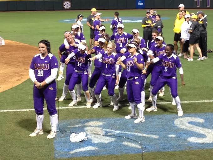 LSU softball