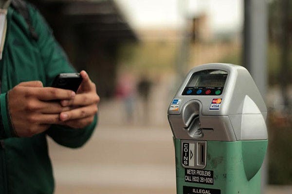 ASU has moved forward with a plan to demolish Lot 59 by Sun Devil Stadium, to make way for a corporate office with State Farm. (Photo by Dominic Valente.)