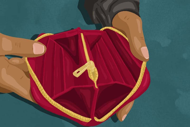 "He added that the fee aims to reduce the "digital divide," enabling students to access the same tools as their peers." Illustration by: