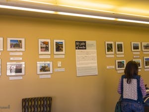 The photographs&nbsp;taken by the volunteer stewards hang in the Scottsdale Mustang Library alongside a quote from their interviews with Ryan Bleam.&nbsp;