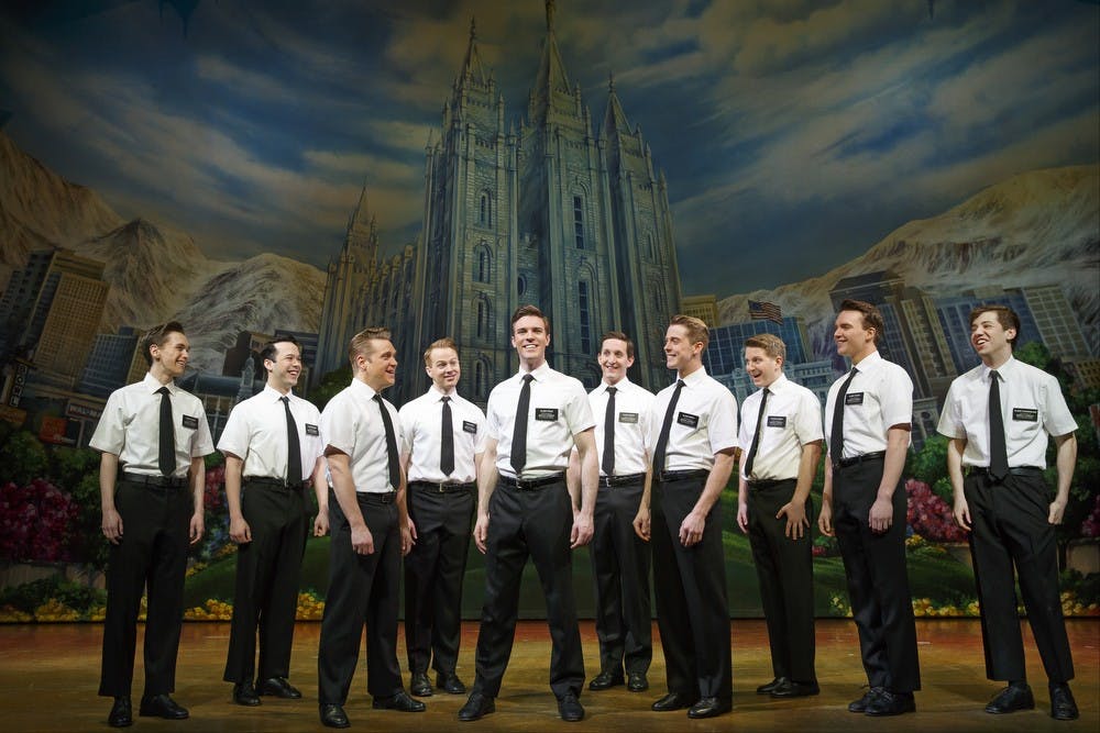 The cast of 'The Book of Mormon.'