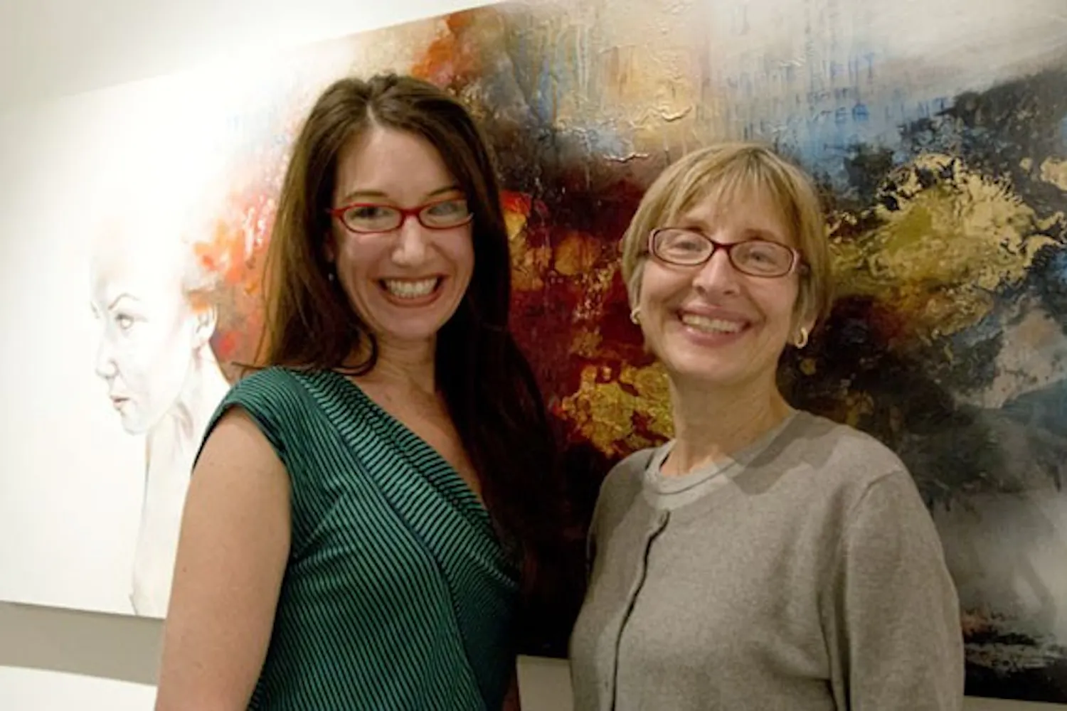 The Poem Poetry Series hosted its first event of the year at The Gallery, a coffee shop and art gallery in downtown Phoenix. Founders of the series, Nadine Lockhart and ASU English professor Rosemarie Dombrowski introduced poets and read a few of their own poems during the event. This is the group’s 6th year. (Photo by Ana Ramriez)