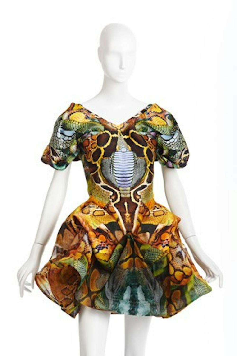 Dress designed by Alexander McQueen. Photo courtesy the Phoenix Art Museum