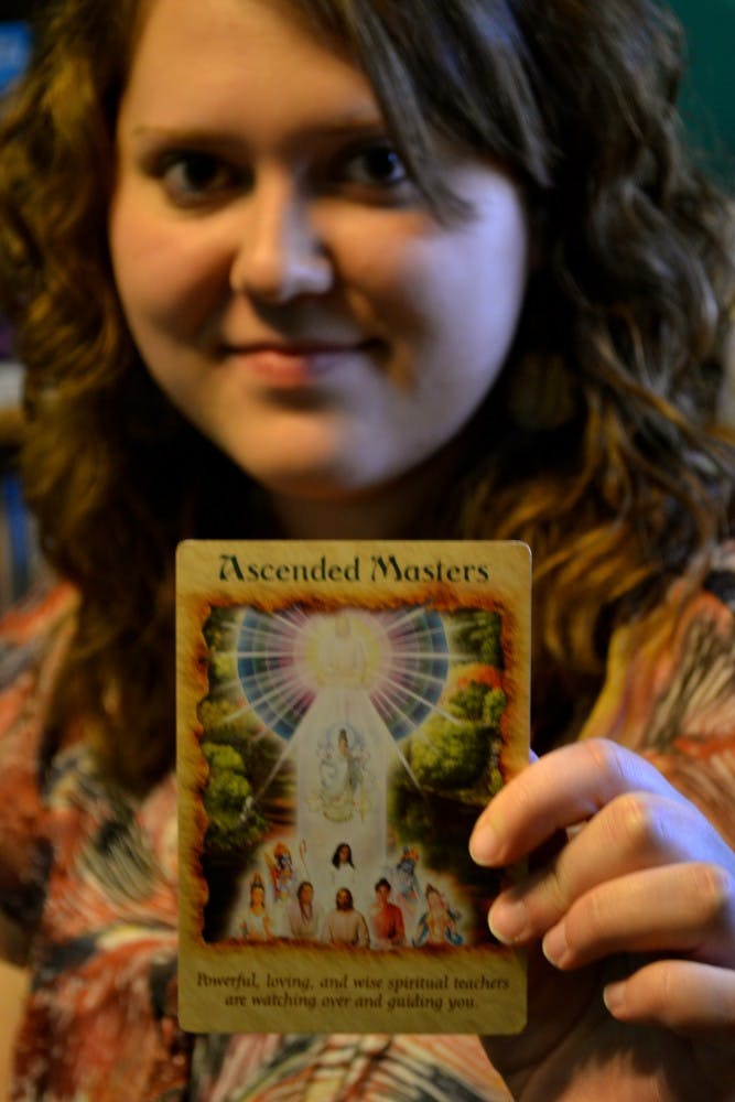 Writer Mackenzie dives into the world of mystic and fate. 
Photo by Luu Nguyen