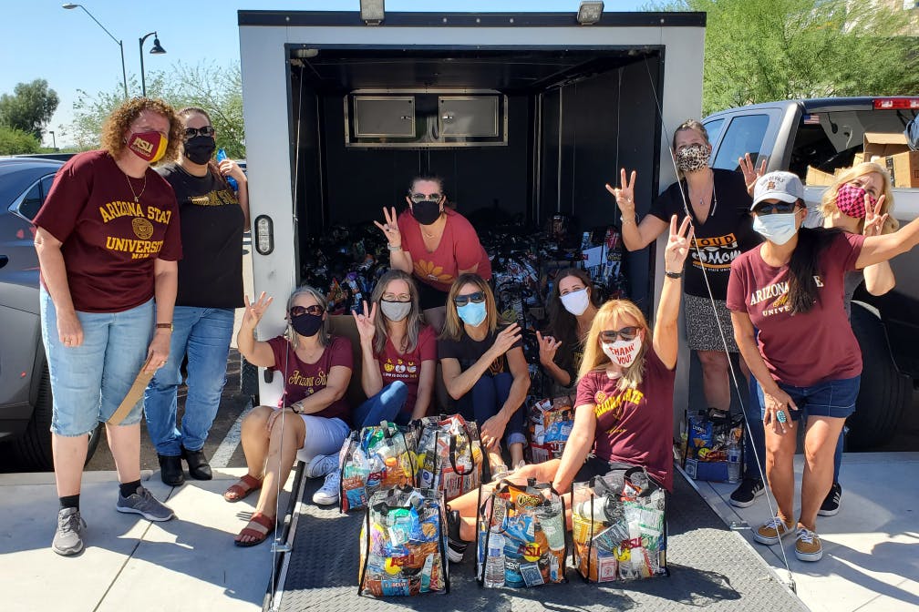ASU moms create care packages for isolated students The Arizona State