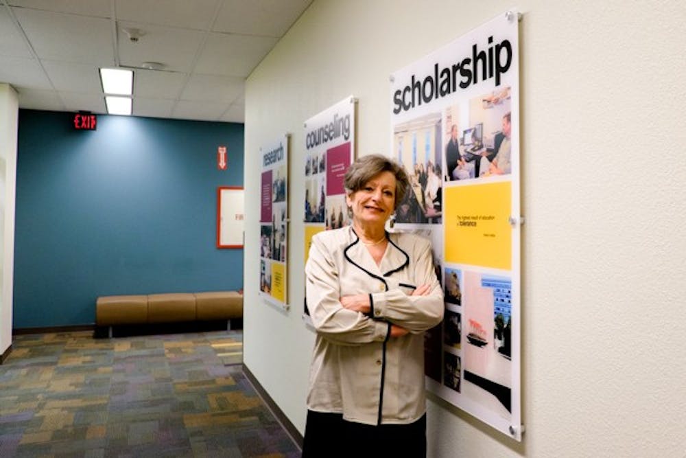 ASU professor Bianca Bernstein poses for a portrait on Monday, Nov. 24, 2014. CareerWISE serves as a reliable mentor to women in STEM fields by preparing them for challenges they will face in the field. (Photo by Andrew Ybanez)