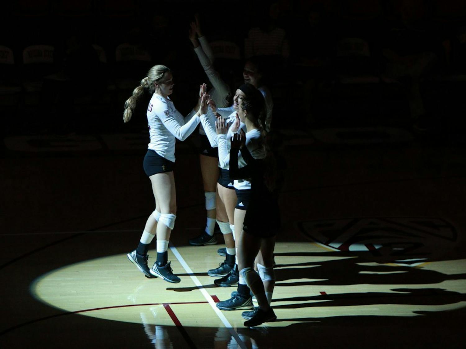 Photos: ASU volleyball sweeps Oregon State, improves to 13-0