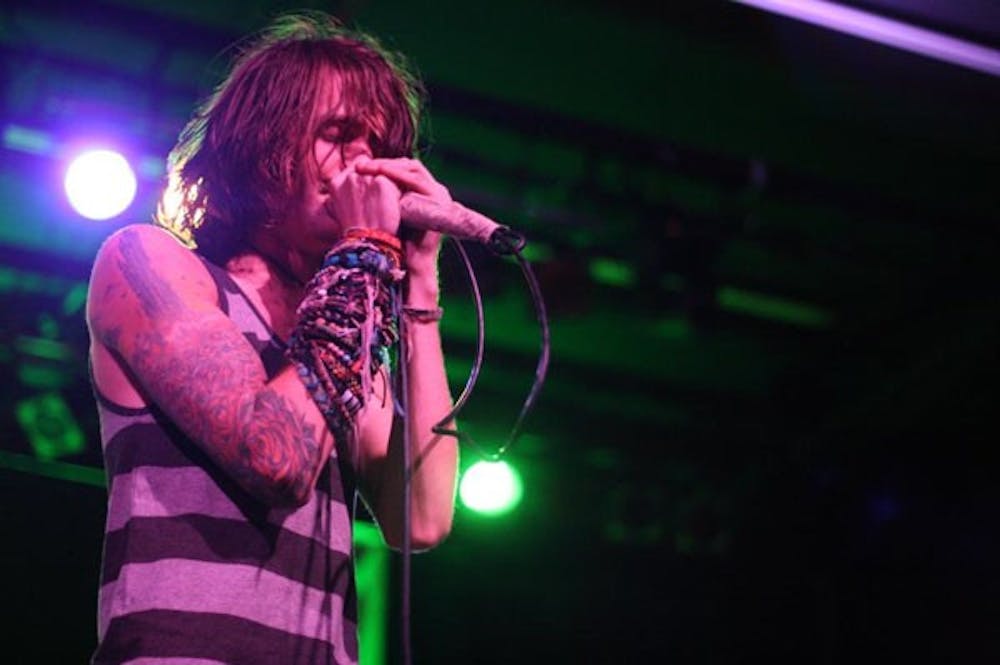 Derek Sanders of Mayday Parade sat down with The State Press before his set and says love is a huge influence behind his music. (Photo courtesy of KJ Marks)
