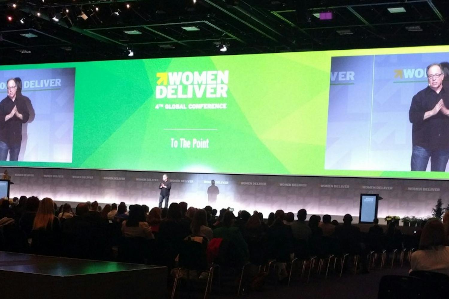 Dr. Michael Kimmel speaks at the Women Deliver Conference in Copenhagen, Denmark&nbsp;in May&nbsp;2016.&nbsp;&nbsp;