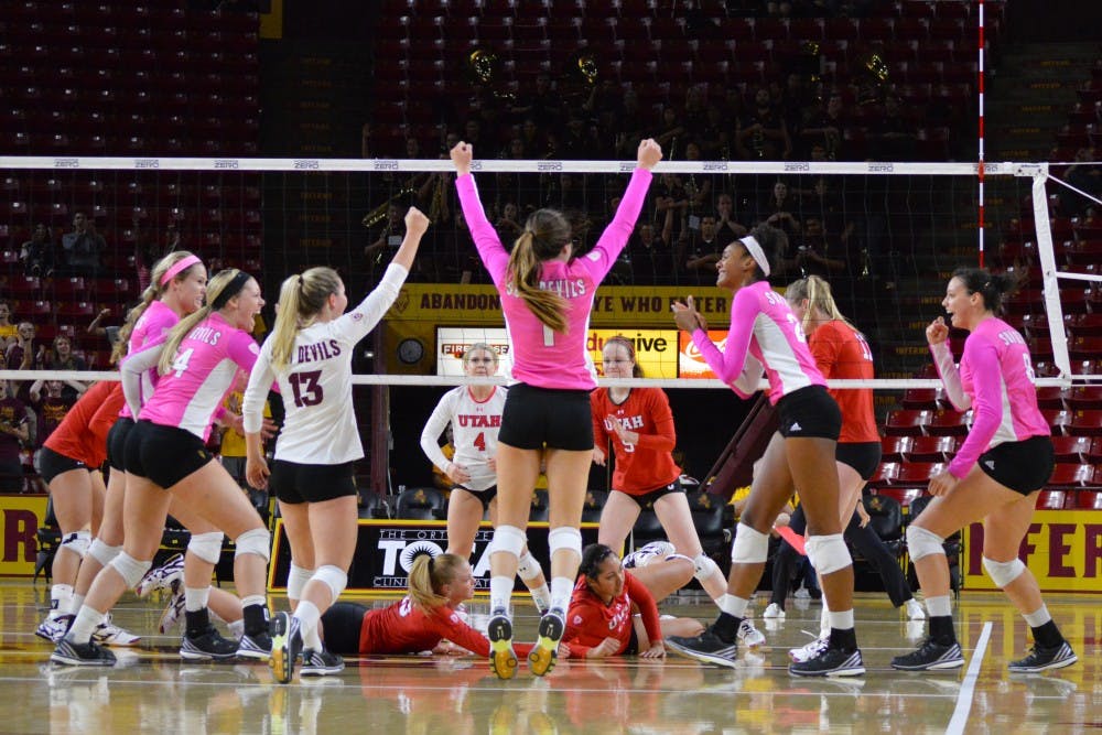 No. 13 ASU Women's Volleyball Wins First Match Since Before Injury ...