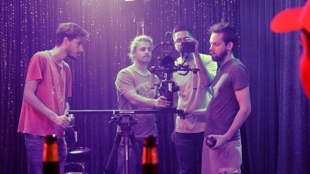 Fernando Padrón Filming