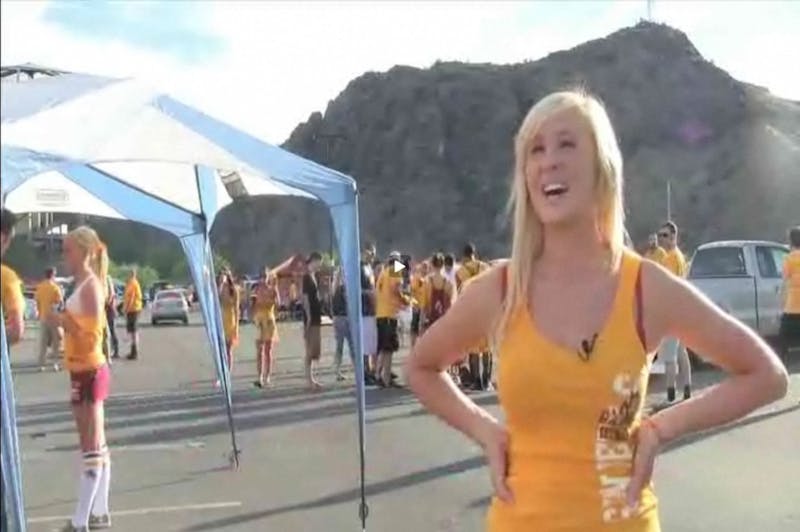 ASU fans tailgate through blazing heat The State Press