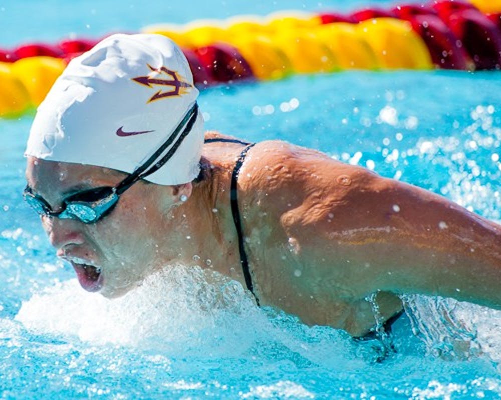 Men, women both earn wins for ASU swim and dive over Denver - The ...
