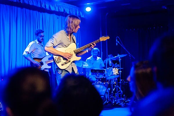 Tennis performs at Crescent Ballroom, Wednesday, Oct. 29, 2014 in Phoenix.