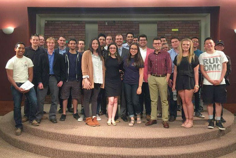  Members of Action for America pose for a photo. 