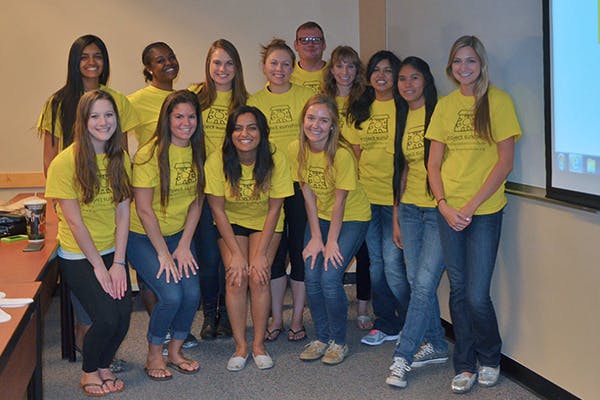  Project Sunshine is a nationally recognized organization and, because of Julie Rizzolo and the dedication of their team, ASU is able to provide their students and community with the opportunity to spread the light and love to those in need. (Photo by Rachel Nemeh)