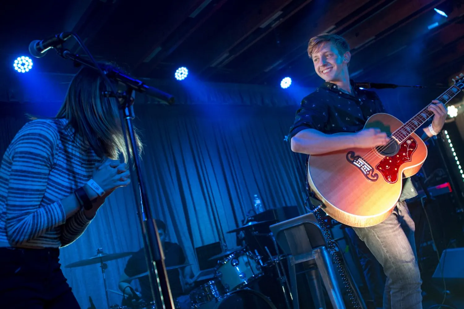 Local band Luxxe performs at the Crescent Ballroom in Phoenix on Thursday, Aug. 18, 2016. The popular music venue is just a couple blocks away from the Downtown Phoenix campus.
