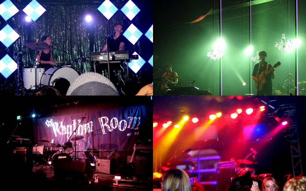 The venue can sometime make the show. Photos by Gabby Marshall. 