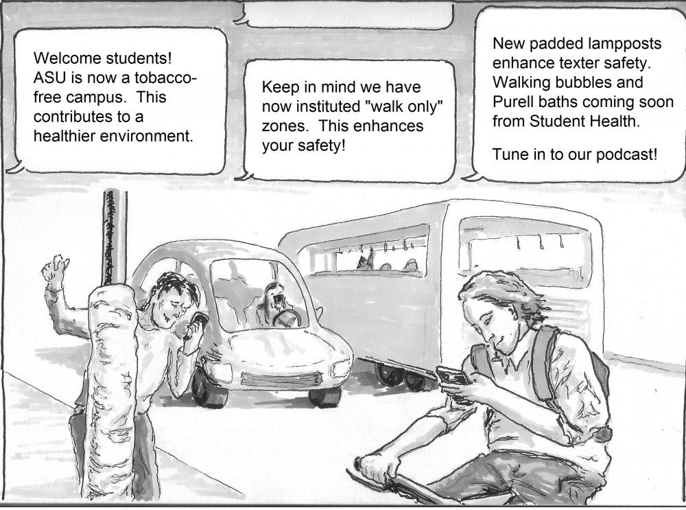 Editorial Cartoon - Tony Pellum - The State Press