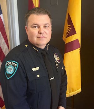 ASUPD Officer Chief Thompson was recently recognized for his work in sexual assault awareness by the nationally recognized organization EVAWI