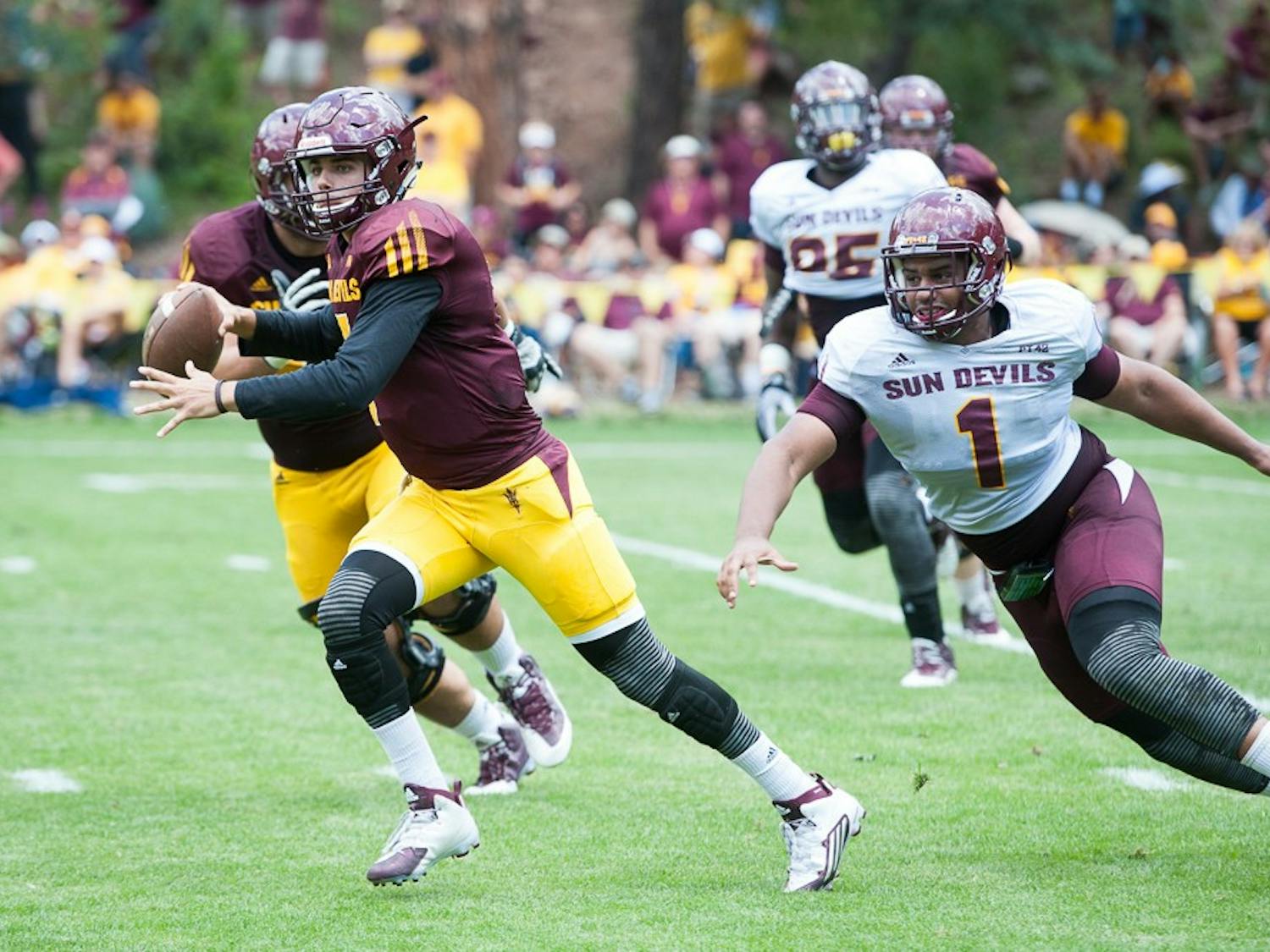 Photos: ASU football wraps up Camp Tontozona with scrimmage