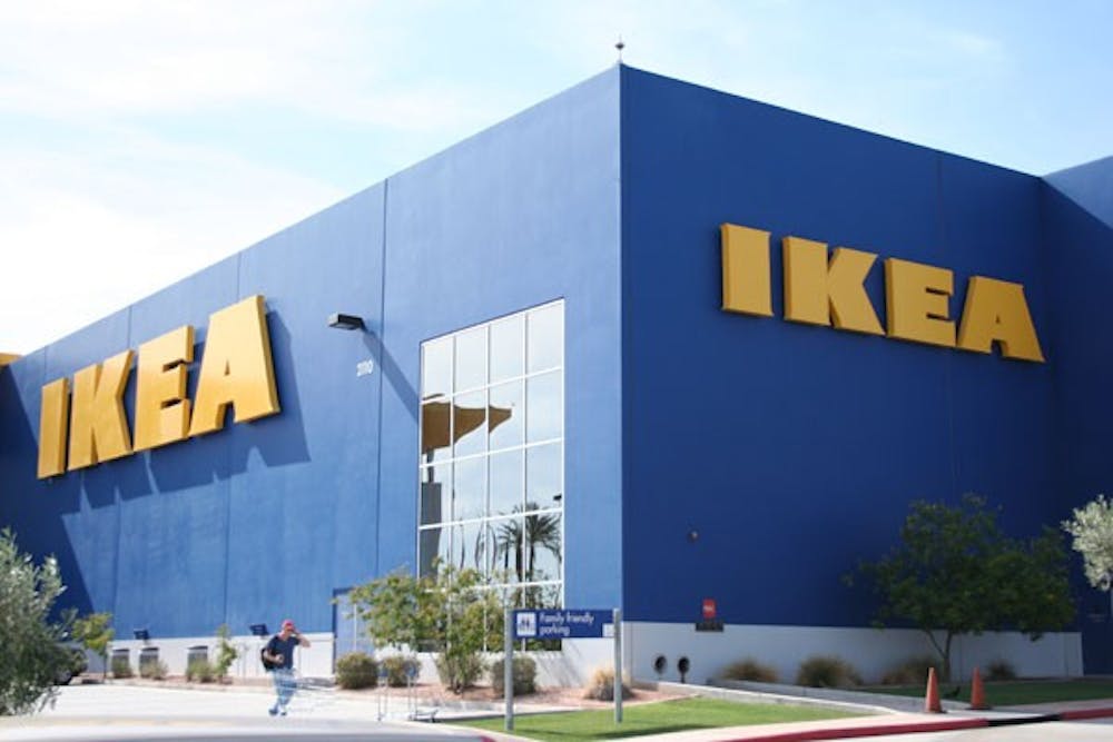 SOLAR PLANS: The Ikea store in Tempe plans to install solar panels on the rooftop. This is the largest commercial installation in the service for SRP. (Photo by Kyle Thompson)