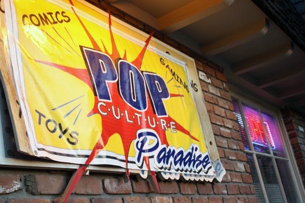 Despite tough economic times, Pop Culture Paradise, a comic shop on South Forest Avenue and University Drive, is running a strong business catering to ASU students. (Photo by Cameron Tattle)