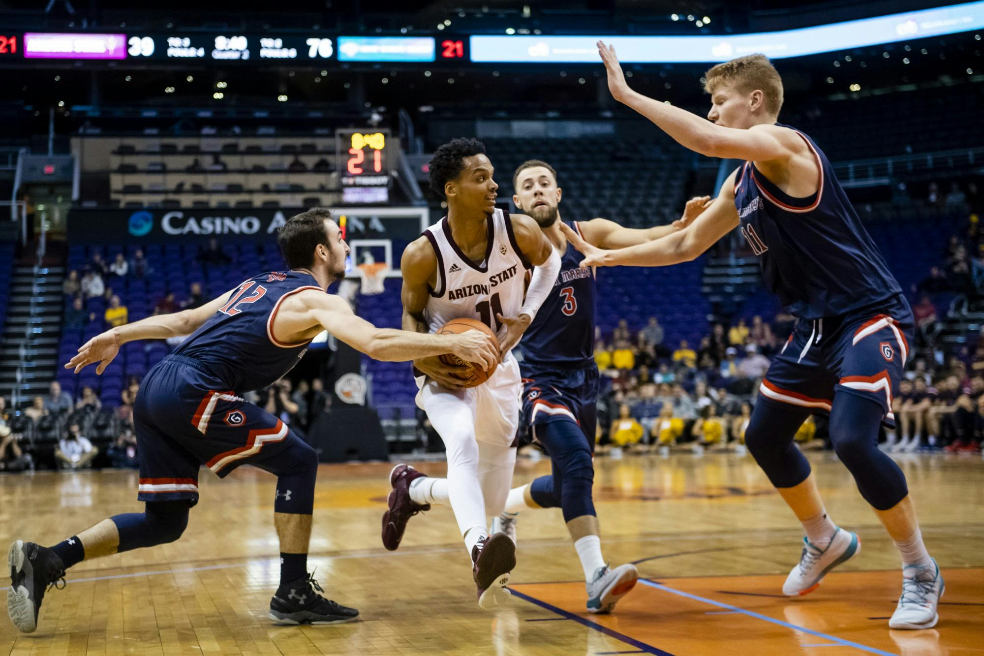20191218 men's basketball vs Saint Mary's 0138