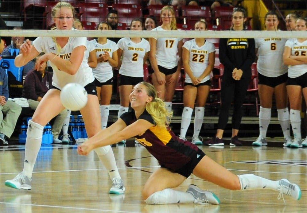 ASU women's volleyball sweeps at Volleyball Classic The Arizona State