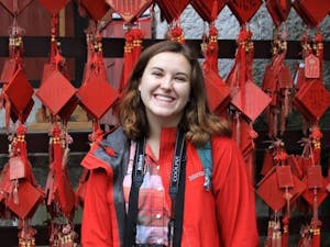 Maggie Tucker poses for a photo&nbsp;in Guizhou, China in June 2016.