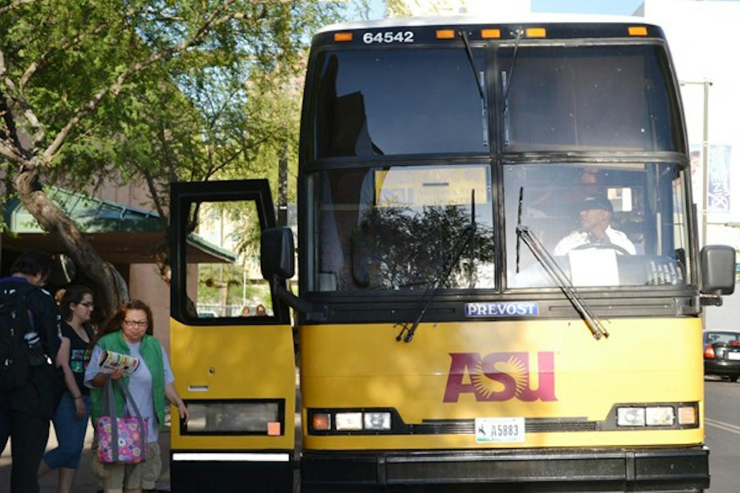 The ASU Travel Survey can be taken through MyASU and will be used to gauge the different ways students travel to and from campus. Students who participate in the survey are entered for a chance to win an Apple iPad. (Photo by Mackenzie McCreary)