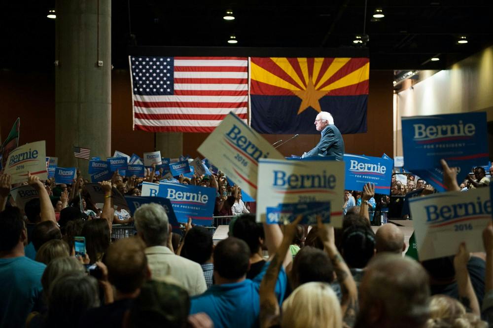 Bernie Sanders rally 007 - The Arizona State Press