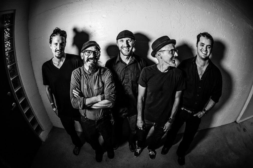 Members of the Haymarket Squares posed for a portrait.&nbsp;&nbsp;